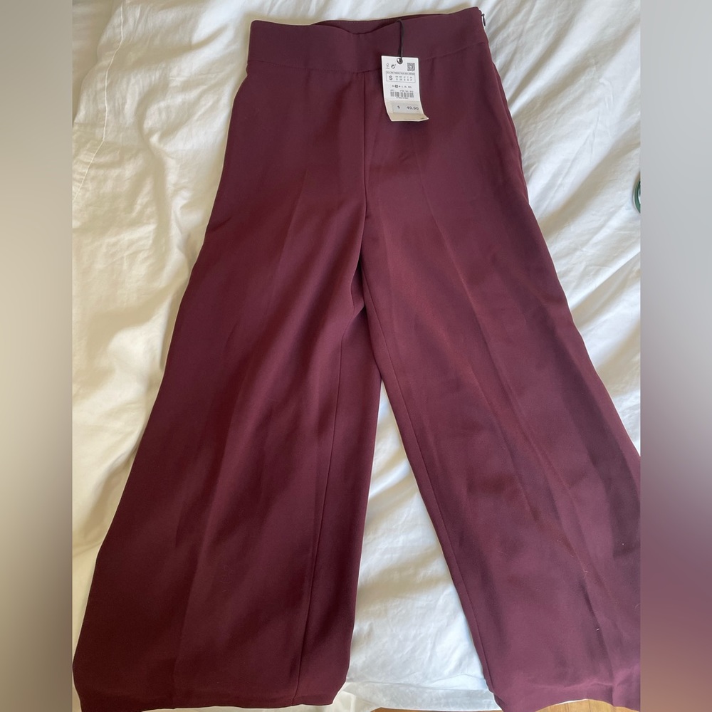 Zara Wide Leg Pants Size Small